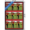 Trends International Tiger Woods - Drive Framed Wall Poster Prints - 3 of 4