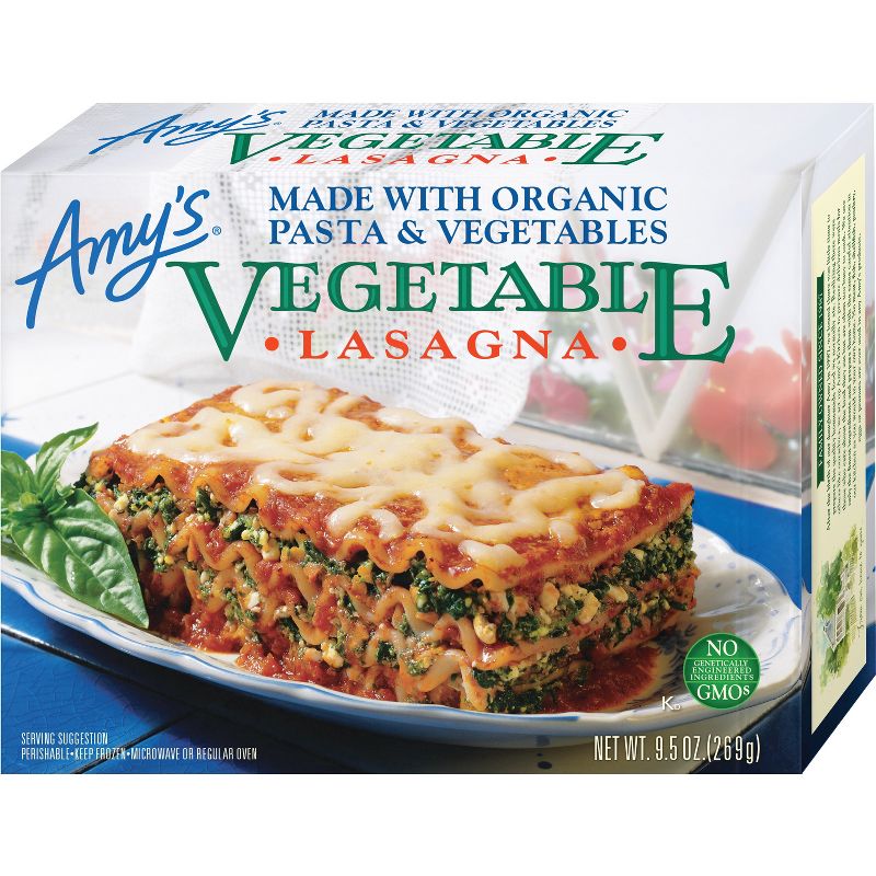Amy&#39;s Frozen Organic Vegetable Lasagna - 9.5oz, 1 of 6