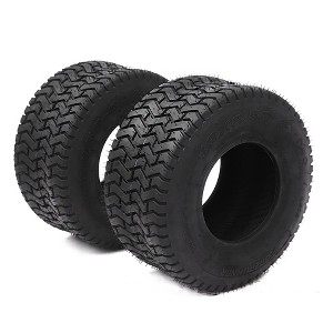 2PCS 18x8.50-8 Lawn & Garden Mower Tires, 15x8.5-8 4PR Tractor Turf Tire,  Tubeless, 6mm Tread Depth, 815 LBS Loading Capacity - 1 of 3