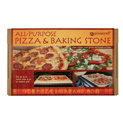 'Pizzacraft All Purpose Pizza and Baking Stone - Large(20'' x 13.5'')'