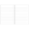 Sugar Paper Essentials 3pk Ruled Notebooks 8.5"x6" Pink Rose Heart Pinstripe - 2 of 4
