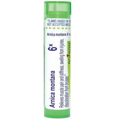 Arnica Montana 6X by Boiron Homeopathic Single Medicine For Pain  -  80 Pellet
