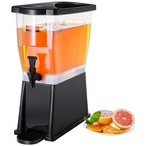 VEVOR Beverage Dispenser, 3 Gallon Drink Dispenser for Parties, Plastic Juice Dispenser with Stand Spigot Lid - 1 of 4