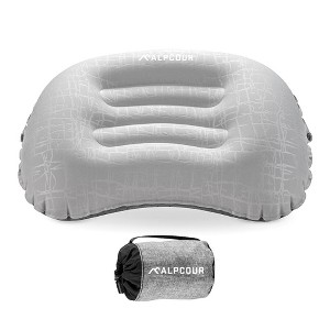 Alpcour Ultralight Inflatable Camping Pillow with Carry Case - 1 of 4