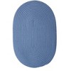 Colonial Mills Port Royale Braided Rug, Blue 5x7, Oval Shape - 2 of 4