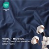 100% Cotton Sheets Set - 500 Thread Count Cotton Sateen Bedsheets, Luxury Hotel Quality, Soft & Breathable Bedsheets, 16" Deep Pocket, 4-Piece, Includ - 2 of 4