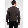 JENNIE LIU Men's 100% Pure Cashmere Long Sleeve Pullover V Neck Sweater - 4 of 4