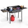 Winado 3 Burner High Pressure Propane Outdoor Stove with Removable Side Shelves and Windscreen - 2 of 4