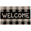 Briarwood Lane Everyday Coir Doormat 30x18 Checkered Welcome Natural Fiber Coir Doormat - 3 of 3