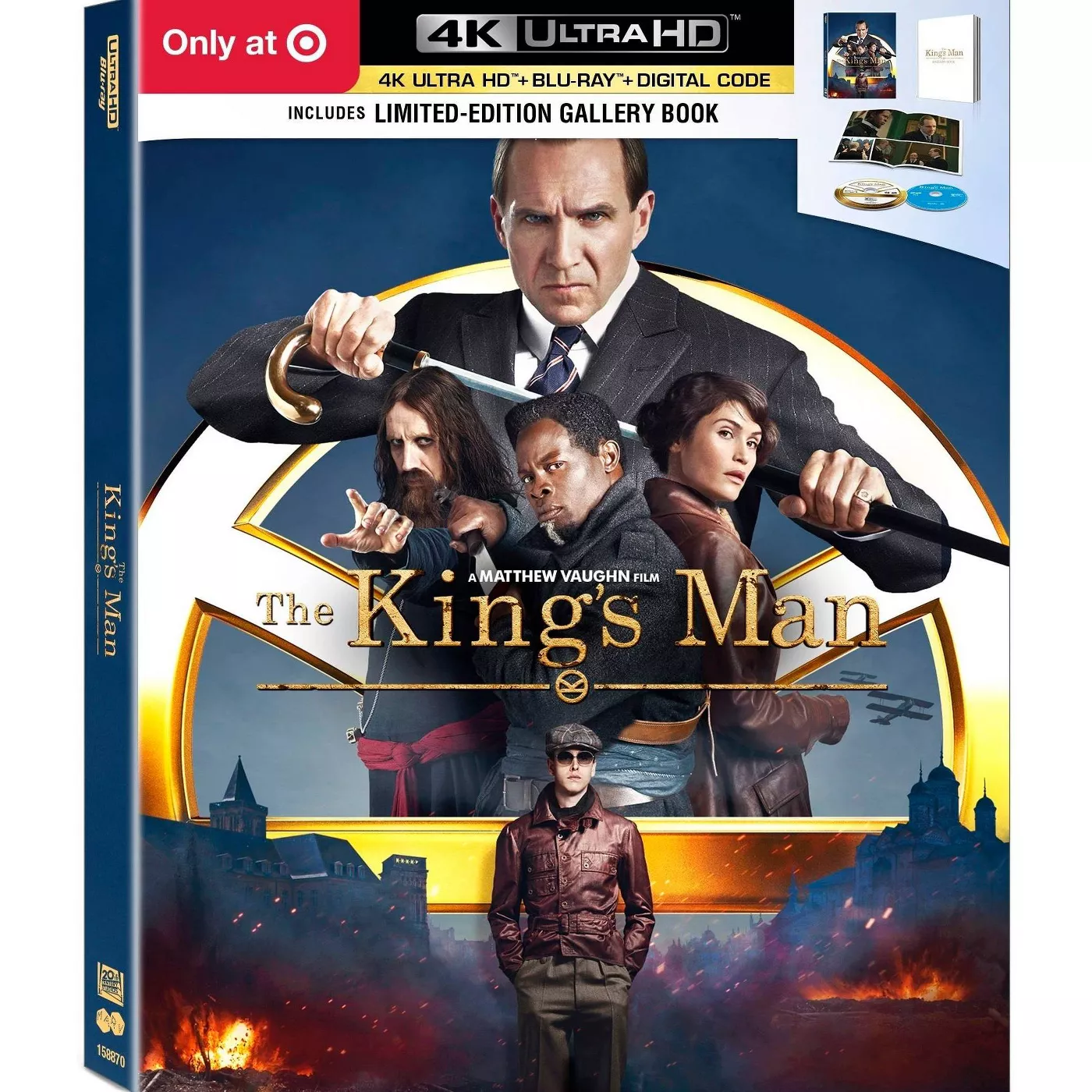 King's Man (Target Exclusive) (4K   Blu-ray   Digital) - image 1 of 3