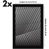 Americanflat 4x6 Picture Frame 2 Pack in Black with Polished Plexiglass - Thin Border 4 X 6 Inch Photo Frames for Wall or Desk - 2 of 4