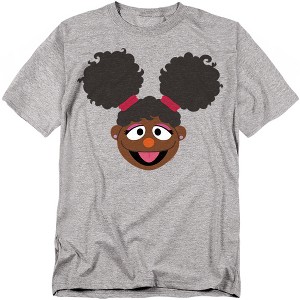 Men's Sesame Street Gabrielle Face T-Shirt - 1 of 4