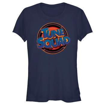 Juniors Womens Space Jam: A New Legacy Tune Squad Cute Logo T-Shirt