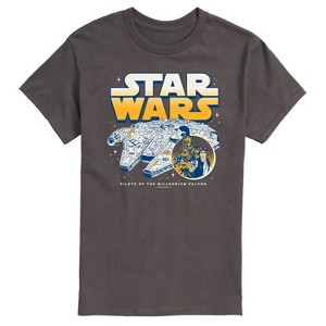 Men's - Star Wars - Han Chewy Mil Falc Short Sleeve Graphic T-Shirt - 1 of 4