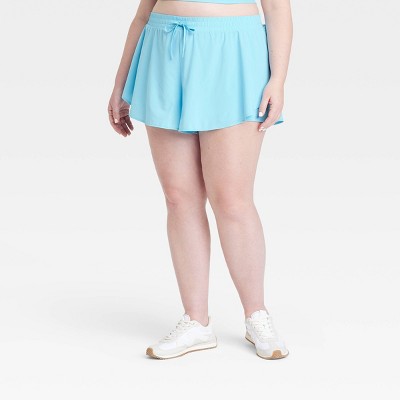 Women's Woven High-Rise Flutter Shorts 3" - All In Motion™