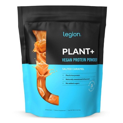 Legion Plant+ Vegan Protein Powder - Salted Caramel - 20 Servings