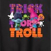 Boys' - Trolls - Trick Or Troll Branch and Poppy Graphic Long Sleeve Fleece Sweatshirt - 2 of 4
