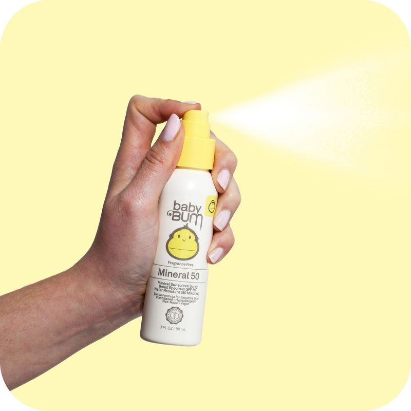 Baby Bum Sunscreen Spray SPF 50 - 3 fl oz, 4 of 8