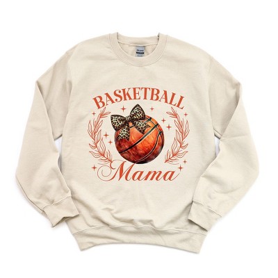 Simply Sage Market Women's Graphic Sweatshirt Coquette Basketball Mama