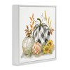 Stupell Industries Fall Patchwork Patterned Pumpkins, 24" x 24" - 3 of 4