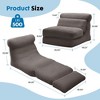 JIONJOY 3-in-1 Convertible Sofa Bed - Sleeper Chair with High-Density Foam, Portable Fold Out Lounger - 2 of 4