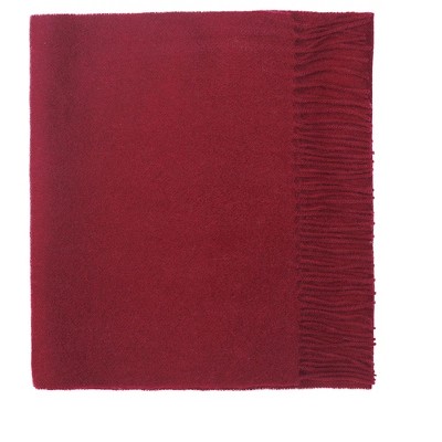 Lona Scott Pure Lambswool Plain Scarf