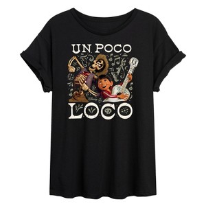 Women's - Coco - Un Poco Loco Oversized Graphic T-Shirt - 1 of 4