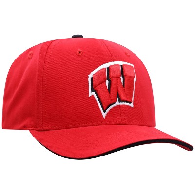 NCAA Wisconsin Badgers Men's Reality Structured Brushed Cotton Hat