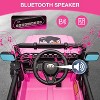 Kids RC Electric Truck, Battery Operated Vehicle with Remote Control, Spring Suspension, LED Lights, Bluetooth, 3 Speed Gears, Parent Remote Control - 4 of 4