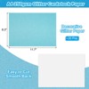 Unique Bargains 250gsm Cardstock DIY Craft Glitter Paper Sheets 20 Pcs - 2 of 4