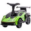 Aosom Ride on Sliding Car, Ride Racer, Foot-to-Floor Sliding for Toddler, with Under Seat Storage, Horn and Engine Sound, Steering Wheel, Aged 18-36 months - 4 of 4