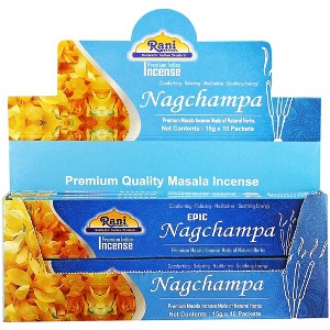 Epic Nagchampa Incense (Premium Masala Incense Made of Natural Herbs) - Rani Brand Authentic Indian Products - 1 of 4