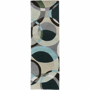 Hauteloom Wyocena Modern Wool Rug - 1 of 4