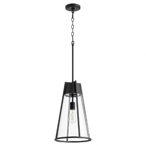 Quorum Lighting Pylon 1 - Light Pendant in  Noir - 1 of 1