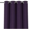 GoodGram 2 Pack Hotel Thermal Grommet 100% Blackout Window Curtain Panels - 2 of 3