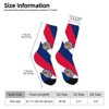 Missouri State Flag Women Printed Crew Socks Funny Funky Socks Soft Polyester Novelty Gifts for Artists Men - 2 of 4