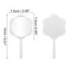 Unique Bargains Flower Shaped Handheld Mirror 1 Pc - 2 of 3