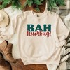 Simply Sage Market Women's Graphic Sweatshirt Bah Humbug Red And Green - 2 of 2
