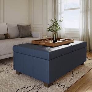 Antonio Extra Large Storage Ottoman - CorLiving - 1 of 4