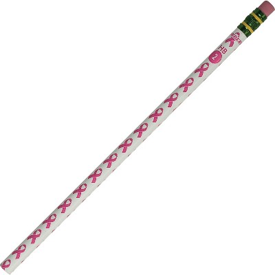 Dixon Ticonderoga Pink Ribbon Woodcase Pencils 13960