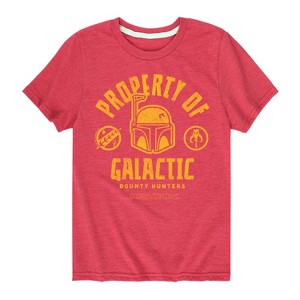 Boys' - Star Wars - Property Of Galactic Bh Short Sleeve Graphic T-Shirt - 1 of 4