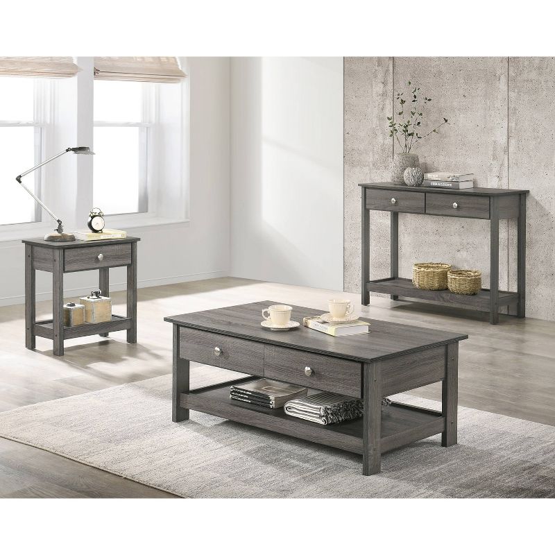 Clonard Wooden Coffee Table Gray - HOMES: Inside + Out, 4 of 7