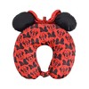 Disney Minnie Mouse Travel Neck Pillow with 3D Ears and Bow - 2 of 3