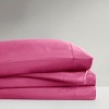 Elegant Smooth Solid Microfiber Sheet Set, All Season Bedding Set, Cozy Home Textile for Modern Bedroom Decor - 2 of 4