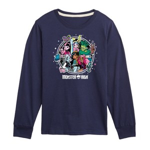 Boys' - Monster High - Toddler And Youth Long Sleeve Graphic T-Shirt Long Sleeve Graphic T-Shirt - 1 of 4