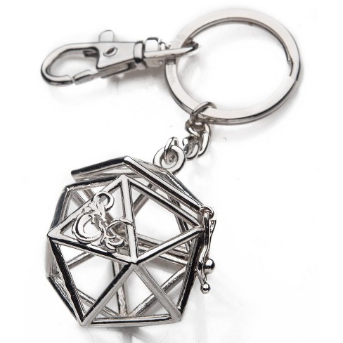 Metal Dice Keychain