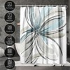 Americanflat 71" x 74" Shower Curtain, May Poem I by PI Creative Art - 4 of 4