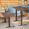 BestMassage Electric Standing Desk Adjustable Height Computer Desk Office Desk - 3 of 4