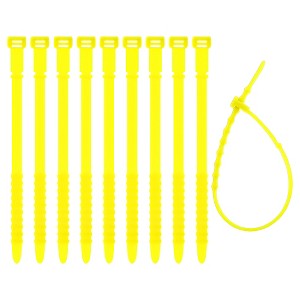 Unique Bargains Cord Organizer 7.09" Length 10 Pcs - 1 of 4