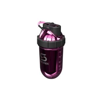 Tritan Tumbler Protein Shaker Bottle with Shake Ball and Silicone Bumper